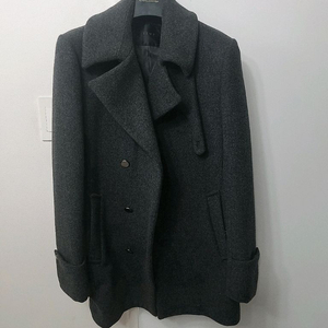 타임 정품 모직 코트