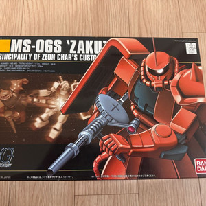 HG 샤아 전용 자쿠 2 미개봉