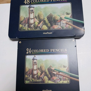 48 24 문화 색연필 세트