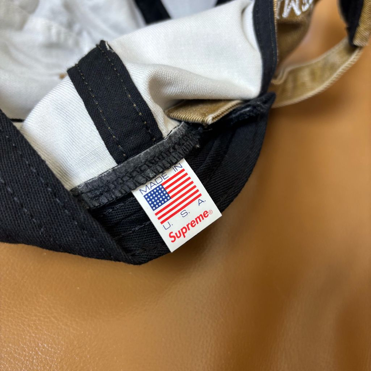 슈프림 S로고 볼캡 모자 20SS 피그먼트 탄--6