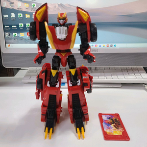 메카드봇 레드블릿츠 변신 로보트 장난감