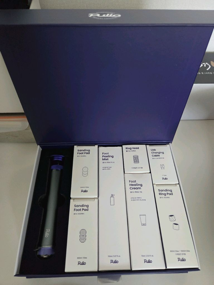 [새제품] 풀리오 전자동 발각질 제거기 - 올인원 페디플래너--1