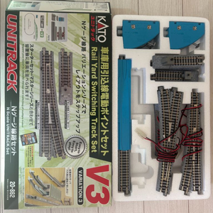 (A급중고 철도모형) KATO N 게이지 V3 선로 세트