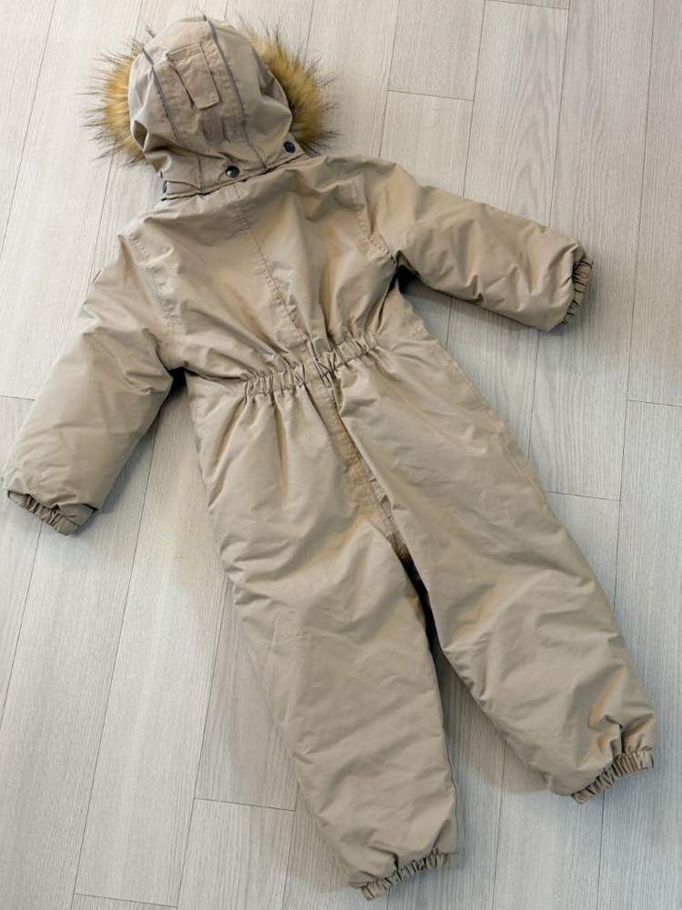 쿨링 유아스키복 유아방한복 98 베이지(장갑포함) 이미지