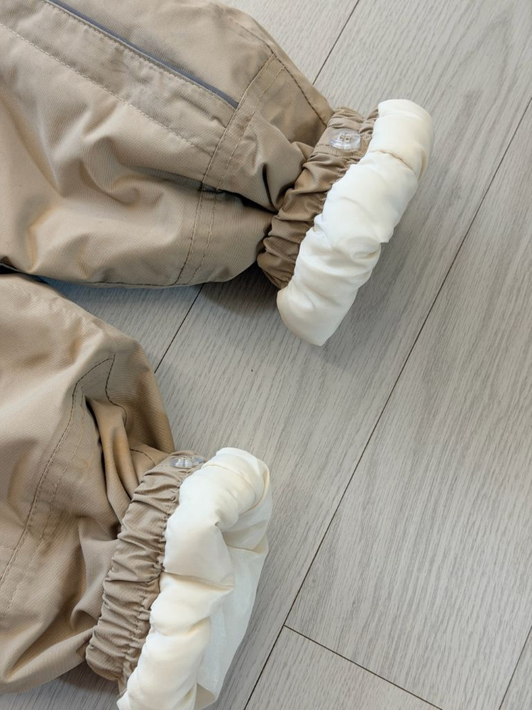 쿨링 유아스키복 유아방한복 98 베이지(장갑포함) 이미지