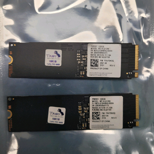 삼성 PM991 128GB 2개 세트