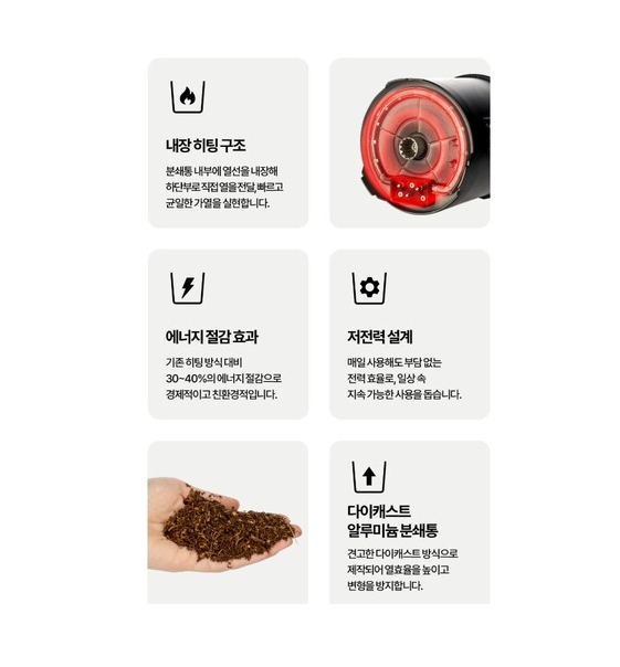 가이타이너 음식물처리기 가정용 분쇄기 건조기 GTFC-F1 이미지