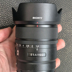 소니 SEL15F14G 15mm F1.4 단렌즈