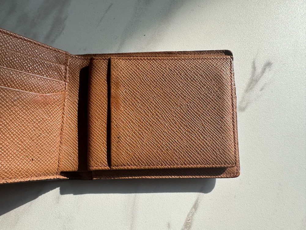 헤지스 남성 반지갑 브라운--1