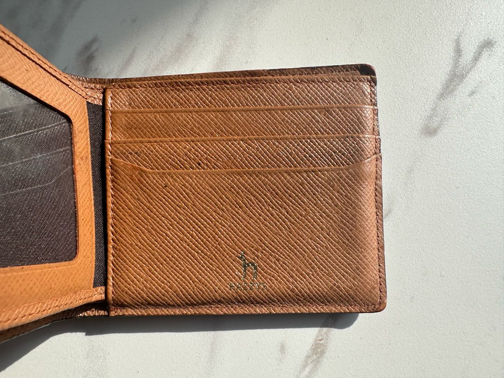 헤지스 남성 반지갑 브라운--4