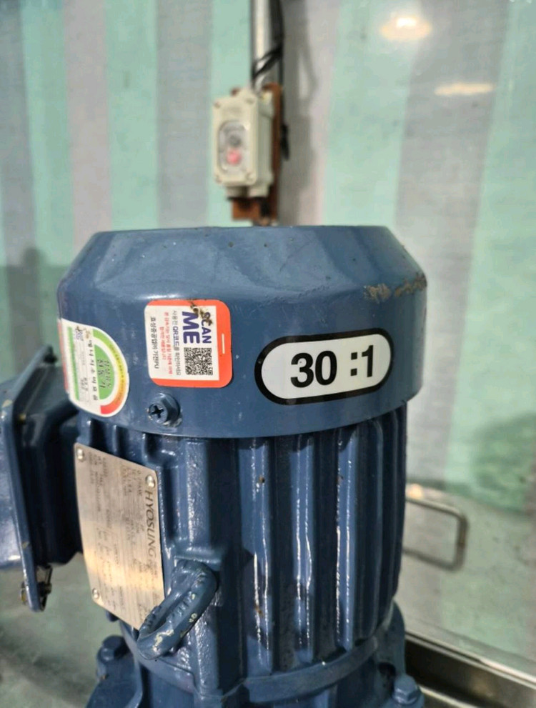 산업용 스테인리스 혼합기 (Hyosung 모터)--3