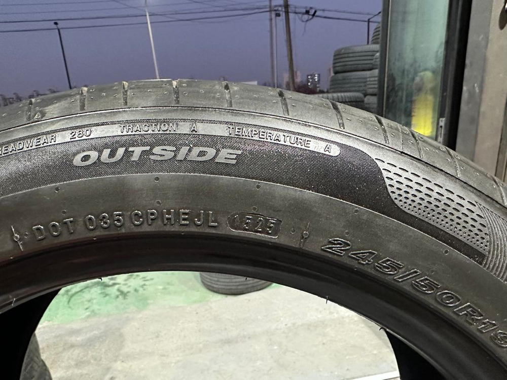 245 50 19 엔페라스포츠 BMW X3,X4 중고타이어 한대분 판매 이미지