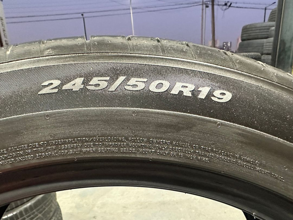 245 50 19 엔페라스포츠 BMW X3,X4 중고타이어 한대분 판매 이미지