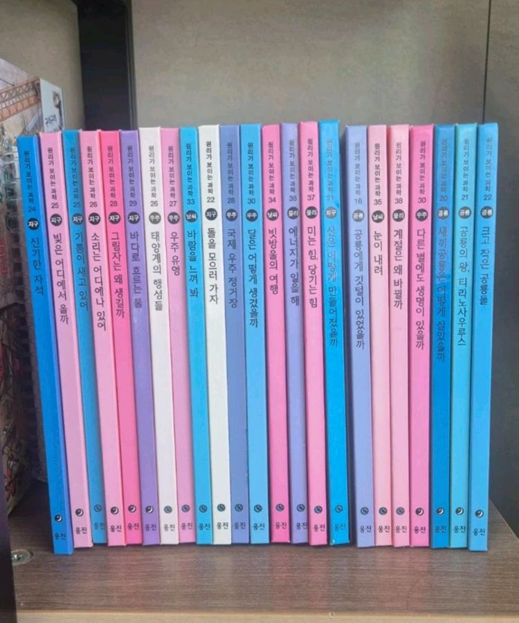 웅진씽크빅 원리가 보이는 과학 85권--1