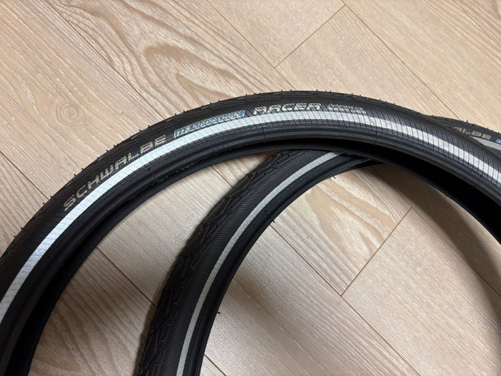브롬톤 슈발베 마라톤 레이서 16인치 타이어 2개--1