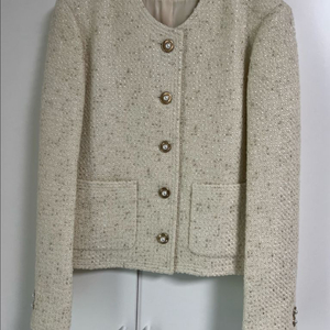 아뜰리에 드 쎄모먼 트위드 자켓