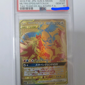 포켓몬카드 일본판 태그팀 삼새 GX UR PSA10 이미지