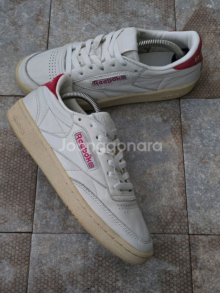 (245)리복 클럽 c 85 LL 빈티지 스니커즈 운동화--5