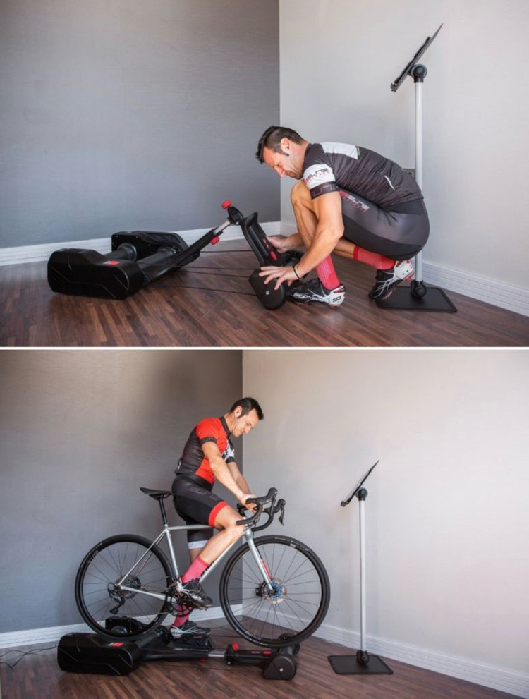 엘리트 네로 스마트 롤러 자전거 평로라--6