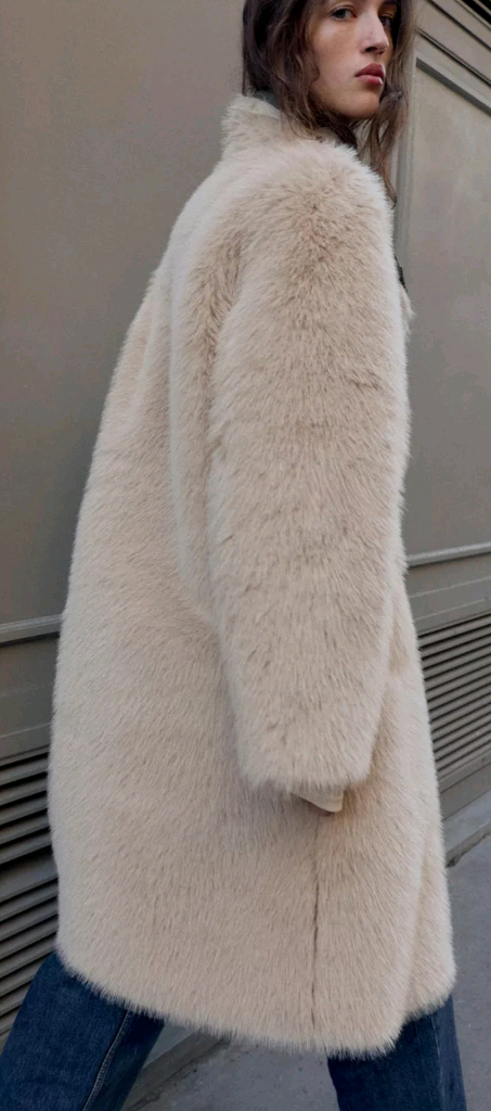 시즌 품절템 리버시블 퍼 코트 가볍고 핏 예쁜 양면 롱무스탕--5