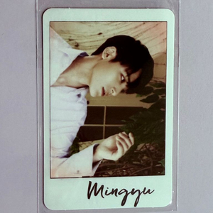 세븐틴 민규 울고싶지않아 포카 AL1 앨포 이미지