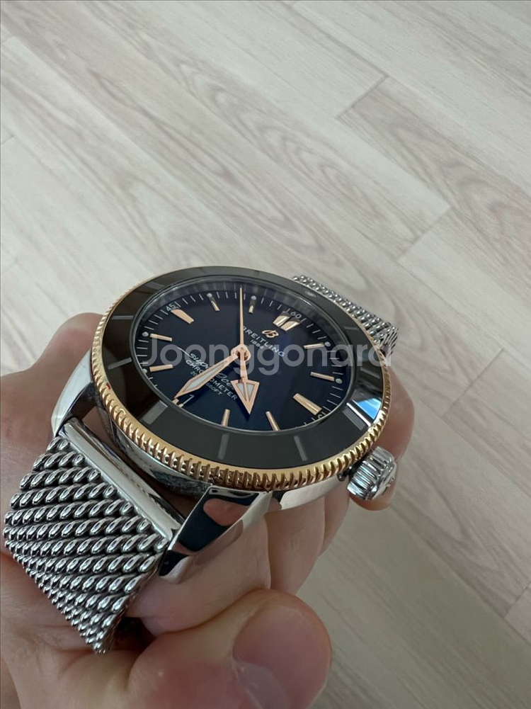 브라이틀링 슈오헤2 흑콤 44mm--7