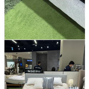 시몬스 N32 베간 매트리스모션 침대 이미지