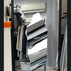 우디자인 날씬 옷가게 전신거울 600