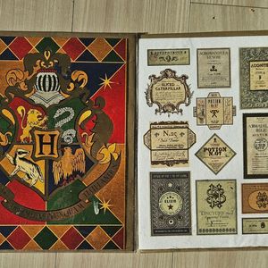 해리포터 하우스 오브 미나리마 엽서 카드 두장 일괄