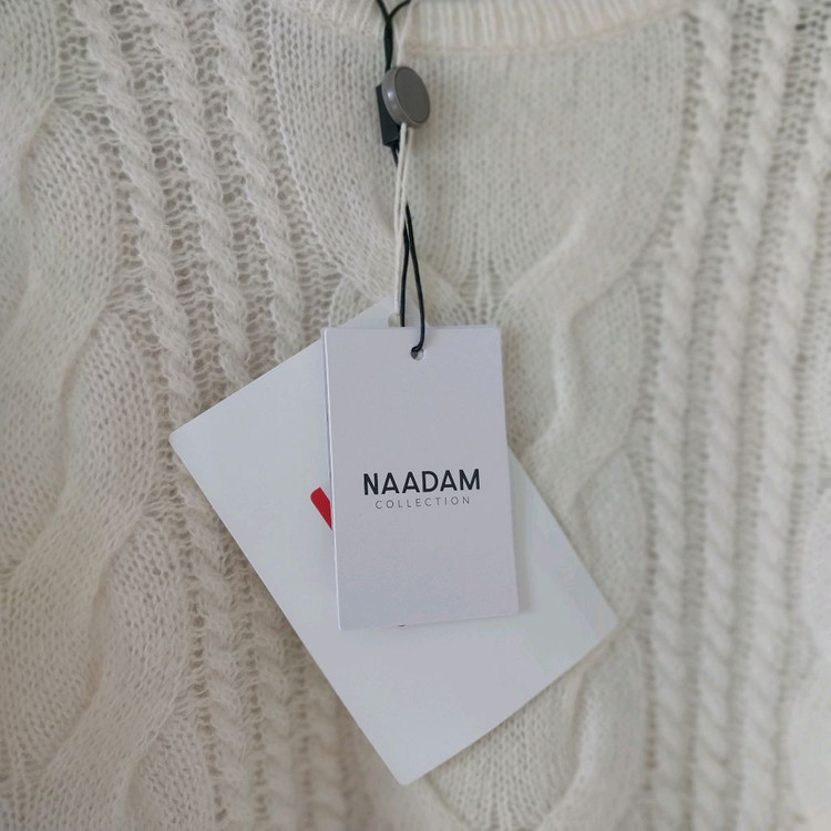 NAADAM 나담 캐시미어혼방니트 새제품 바네사부르노 마쥬 산드로 타임 구호 르베이지 마인 랑방--2