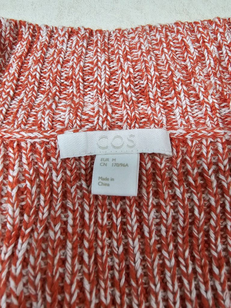 코스 볼류미너스 슬리브 니트 가디건--2