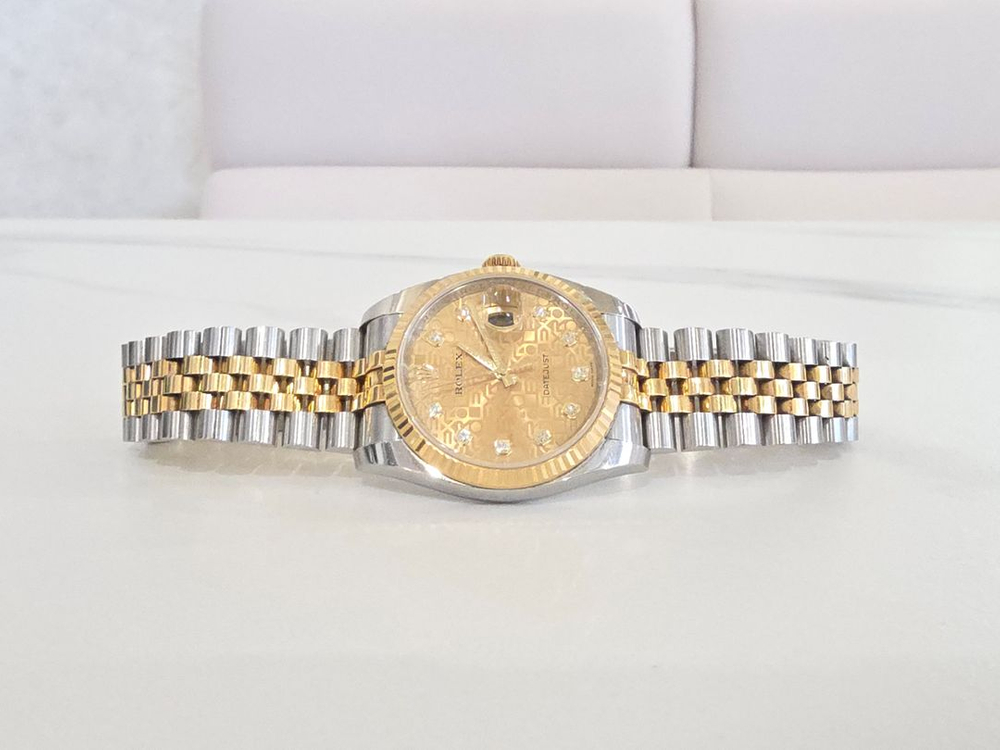 로렉스 데이저스트 116233 샴페인 컴퓨터판10P--1