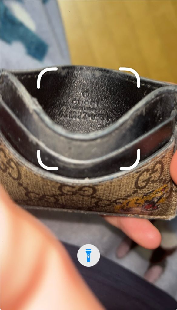 구찌 타이거 카드지갑--2