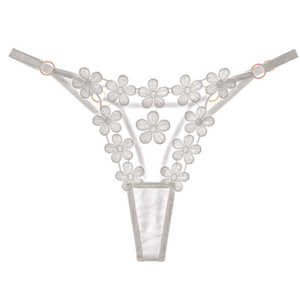 애장템 중고 플라워 시스루 팬티