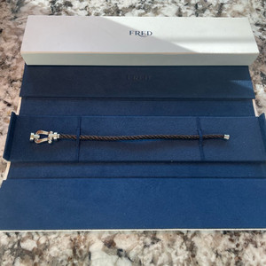 프레드 포스텐 라지 화이트골드 브레이슬릿 17호