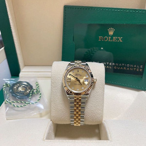 롤렉스 279173 신형 데이저스트 28 샴페인별다이아