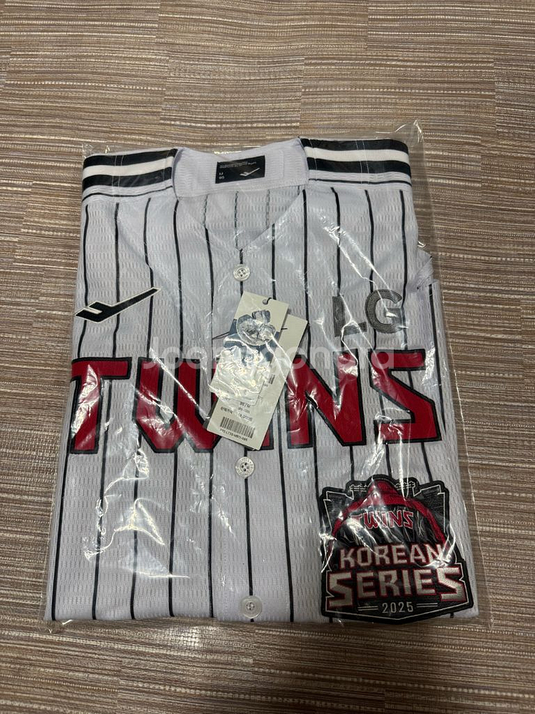 프로스펙스 LG트윈스 2025 한국시리즈 홈 유니폼 우승 저지--1