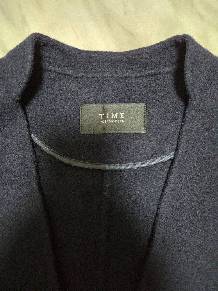 타임 핸드메이드 롱 베스트--6