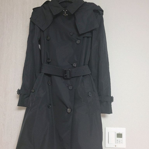 버버리 트렌치코트 블랙(새상품)