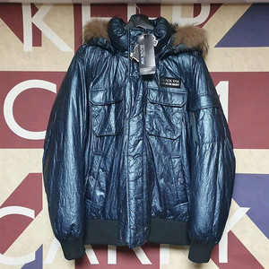 블랙야크 패딩 후드 점퍼 E포스자켓 네이비 L 100 XL 105 사이즈 이미지