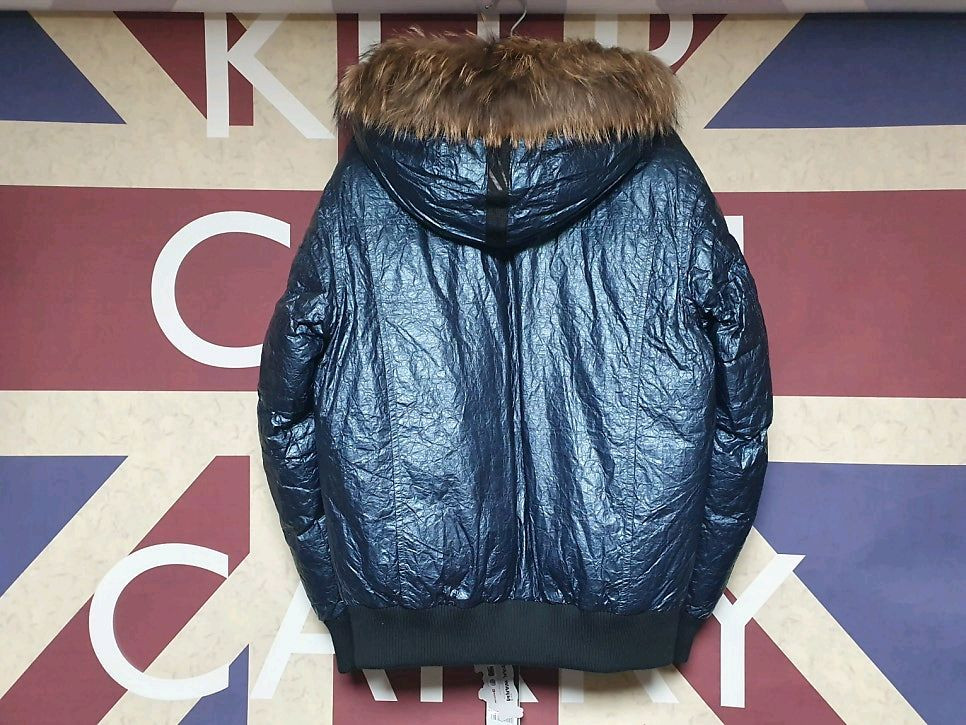 블랙야크 패딩 후드 점퍼 E포스자켓 네이비 L 100 XL 105 사이즈 이미지