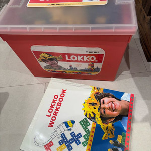 오르다 로꼬(LOKKO) 대형 창의블록 세트 + 워크북 / 유아 교구