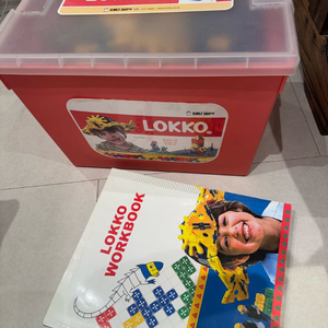 오르다 로꼬(LOKKO) 대형 창의블록 세트 + 워크북 / 유아 교구
