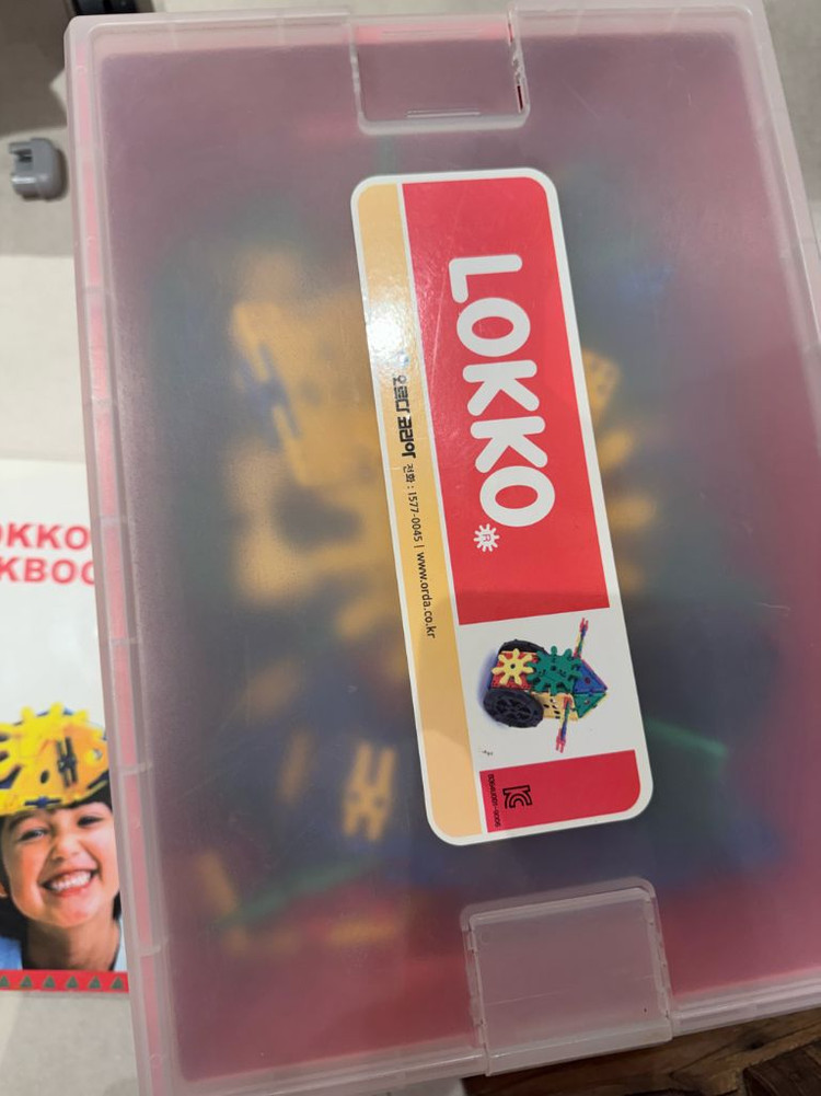 오르다 로꼬(LOKKO) 대형 창의블록 세트 + 워크북 / 유아 교구--1