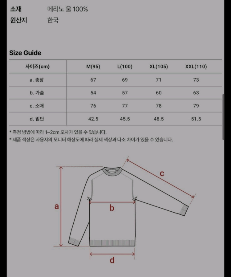 건지울른스 슈퍼 파인 메리노울 새들 스웨터 이미지