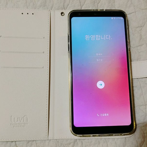 LG Q8 2018 폰,다이어리 케이스포함