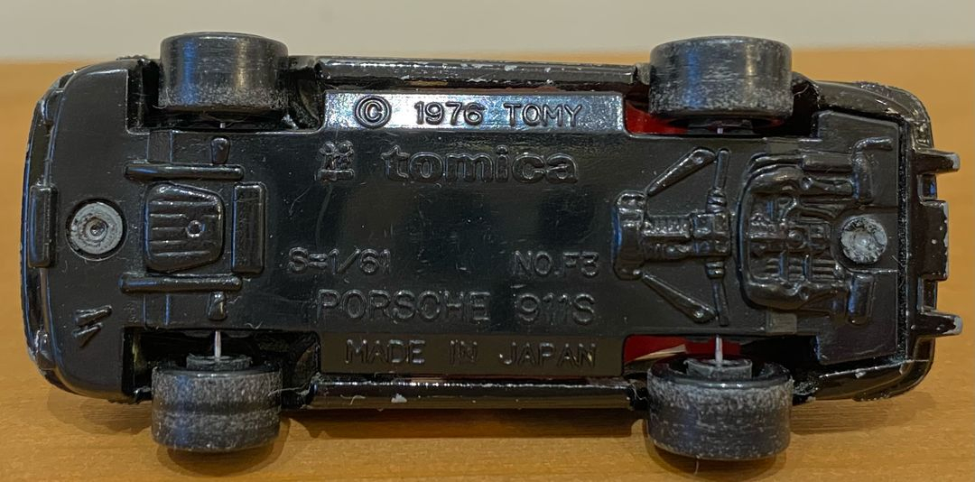 토미카 일본제 포르쉐 911S, 쉐보레 쉐비밴 2대 세트 수집품 장식품 고전완구 이미지