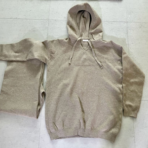 르꼬르망 니트 후드티 바지 셋업세트