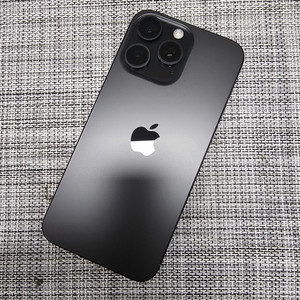 (검수완료) 아이폰 15프로맥스 256G 블랙 배터리90% 미파손 가성비단말기 75만팝니다@@