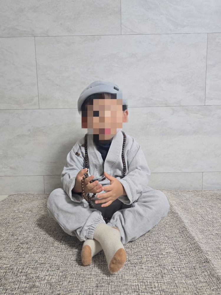 동자승 코스튬 (리미떼두두 덤) 100-110 한복 이미지